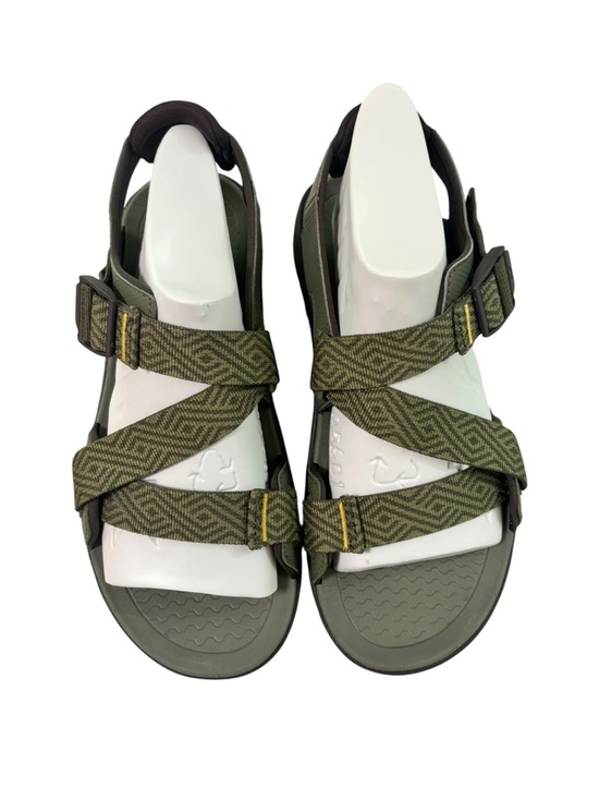 KURU Current Sandals Shoes Mens Size 9 Olive Green Golden Yellow Comfort Hiking main image 11